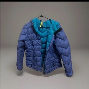 LOLE EMELINE Packable DOWN Jacket blue Sz L